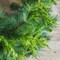 36" Bristle Pine Wreath with Natural Touch Evergreens Full-Size Realistic Holiday Greenery